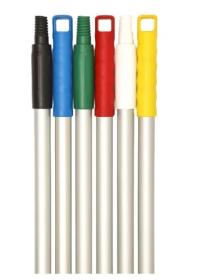 Aluminium Colour Coded Threaded Broom Handle Aluminium Colour Coded Threaded Broom Handle