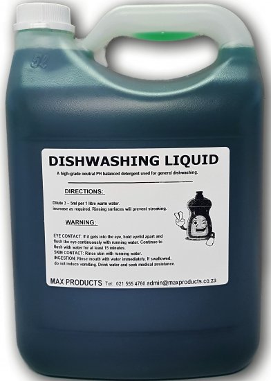 Dishwashing Liquid (Lemon Fragranced) 5 Litre