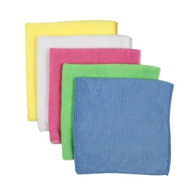 Microfibre Clothes (200gsm) - 10 Pack Mixed Colours Microfibre Clothes (200gsm) - 10 Pack Mixed Colours